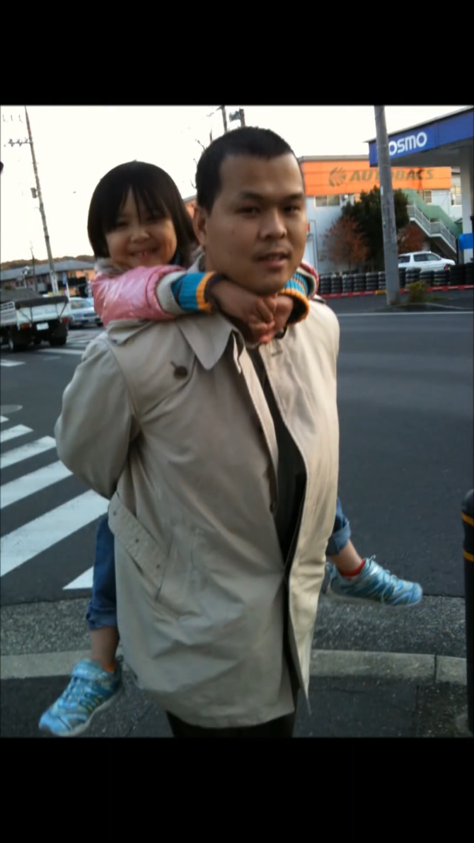 Anh Hào và bé Nhật Linh